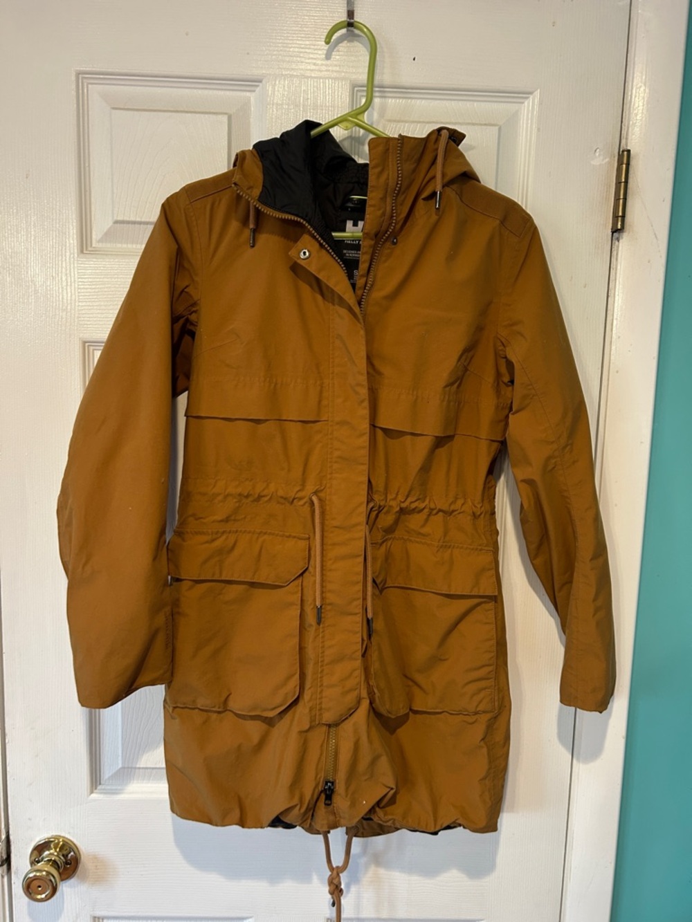 Helly Hansen Chestnut Brown Hooded Utility Jacket